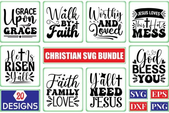 Christian SFG Bundle: A Faith-Filled Design Toolkit for Crafters and Etsy Sellers