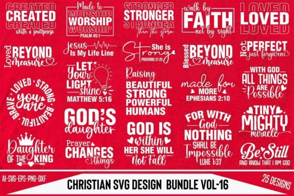 Christian SVG Design Bundle Vol-16 Review for Real Embroidery Projects
