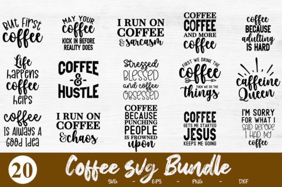 Coffee SVG Bundle: Crafting Warmth in Local Brand Graphics